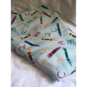 84 X 60 "W Crayola Muslin Cotton Fabric Riley Blake Quilting Sewing Crafting